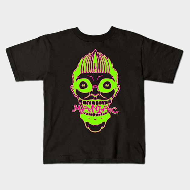 Maniac Kids T-Shirt by RDandI